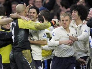 Postupová radosť Evertonu.