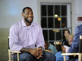 LeBron James počas rozhovoru na ESPN.