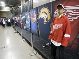 Tomáš Tatar v drese Detroitu.