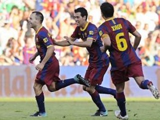 Barcelona začala v La Lige jasnou výhrou.