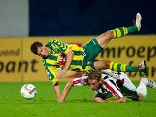 Slovenský útočník František Kubík  (hore) z ADO Den Haag je so štyrmi  gólmi zatiaľ najlepším strelcom svojho tímu.