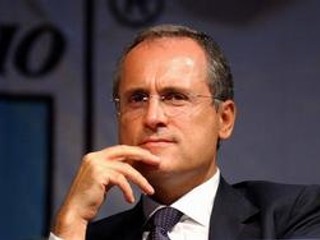 Prezident futbalového klubu Lazio Rím Claudio Lotito.