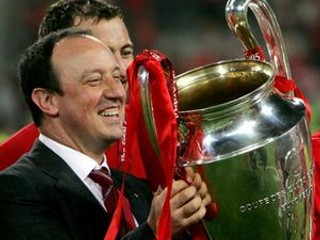 Tréner Rafael Benitez.