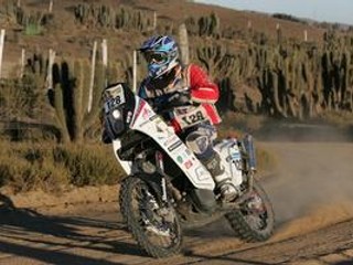 Štefan Svitko počas Rely Dakar.