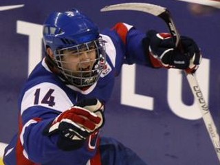 Tomáš Tatár v drese slovenskej juniorskej reprezentácie.