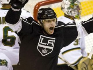 Michal Handzuš v drese Los Angeles Kings.