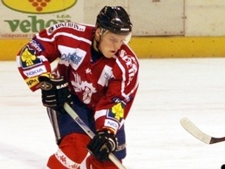 Patrik Lušňák ešte v drese Třinca.