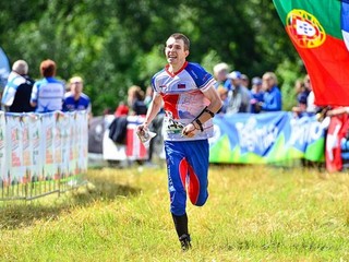 Finiš. Krajčík mieri do cieľa.