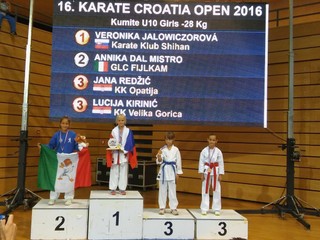 Vybojovala zlato. Veronika Jalowiczorová.