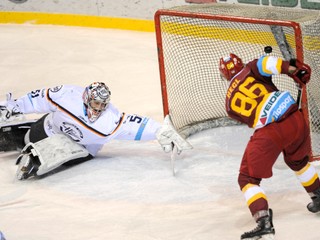 Gól Mareka Hecla do košickej siete.