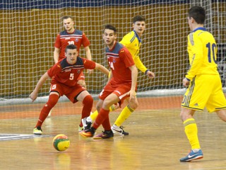 Slovenskí futsalisti nestačili na Ukrajinu. Ukrajine podľahli v oboch stretnutiach. 