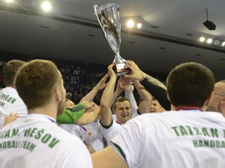 Prešovskí hádzanári sa naďalej môžu pýšiť titulom slovenského šampióna