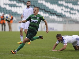 Dávid Leško sa proti Trenčínu na jeseň strelecky presadil. Rád by na to nadviazal aj v dnešnom stretnutí.