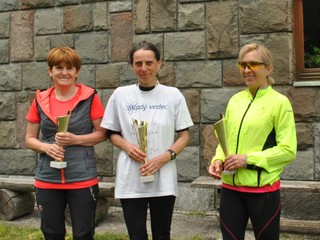 Ženy od 50 rokov – prvé dve priečky putovali pod Tatry
Zľava: Popracová (druhá), Božová (prvá), Barthová (tretia).