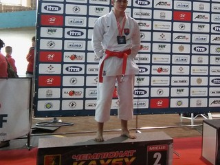 Samuel Bednarčík skončil strieborný.