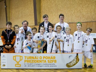 Mladšia prípravka. Spolu so staršou prípravkou najlepšia na Slovensku.