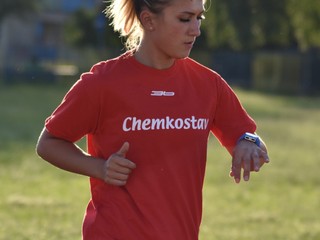 Ukrajinská ľaváčka Daria Kotová.