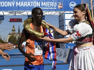 Košický maratón vyhrali Keňania Kerio a Jerotichová