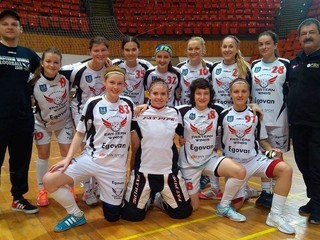Florbalistky Eastern Wings Michalovce.