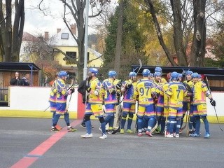 Kežmarskí hokejbalisti.