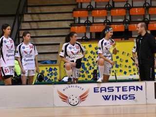 Florbalistky Eastern Wings už tretiu sezónu hrajú extraligu.