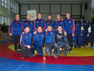 Zápasníci Slávie Snina.