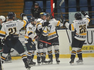 Radosť Prešovčanov po strelenom góle.