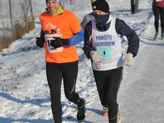 Tradičný beh. Neprekáža ani mráz.