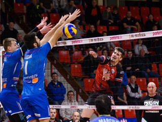 Michal Rajduga bol najviac bodujúcim prešovským hráčom v Prievidzi.