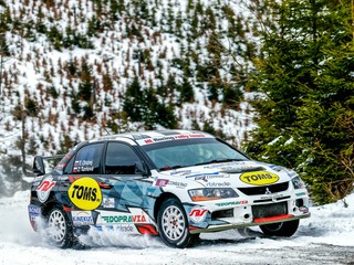 Srnka uspel na Rally Show Levoča