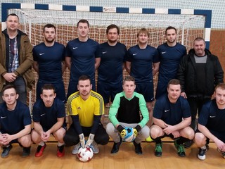 Víťazný kolektív OŠK Tušice TNV. 