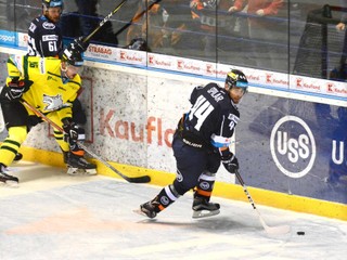 Gabriel Spilar. Proti Novým zámkom premenil samostatný nájazd a získal oceliarom bod navyše.