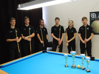 Biliardisti z Podolínca sa napriek skromným podmienkam dokážu presadiť.