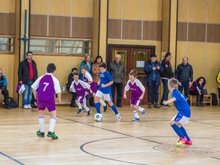 Prípravkári súperili na halovom turnaji