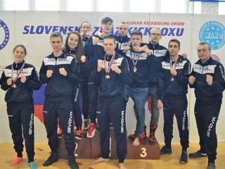 Michalovská zostava na súťaži v Prešove. 