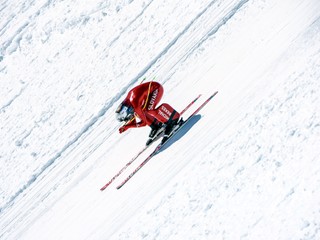 Na najrýchlejšej zjazdovke na svete. 