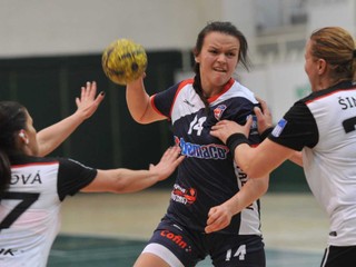 Tatiana Šutranová patrí k oporám tímu prešovských hádzanárok. 
