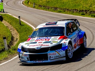 Igor Drotár na trati. 