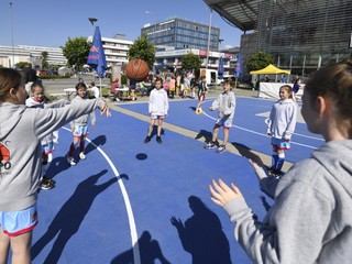 Na Terase si merajú sily mladí basketbalisti