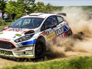 Igor Drotár na pretekoch v Zaluži.