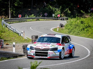 Igor Drotár na trati.