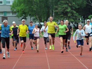 Víťazná štafeta. 