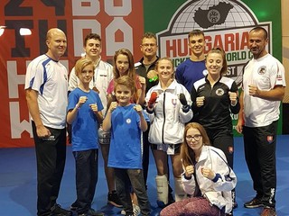 Slovenská výprava v Budapešti.