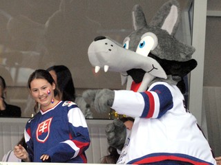 Takto zabával maskot fanúšikov v Steel Aréne v roku 2011.