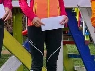 Víťazná Katarína Lamiová.