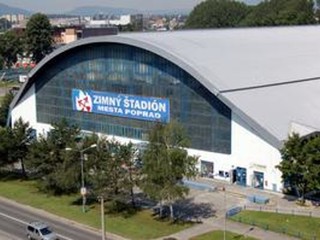 Zimný štadión mesta Poprad.