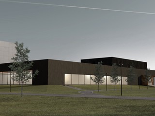 Návrh novej basketbalovej haly, ktorá by mala vyrásť v Poprade.