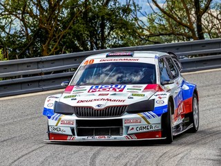 Drotár v Dobšinej tesne za konkurentom