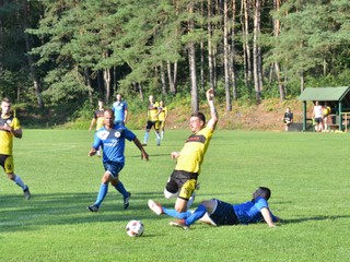 Situácia pred penaltou.