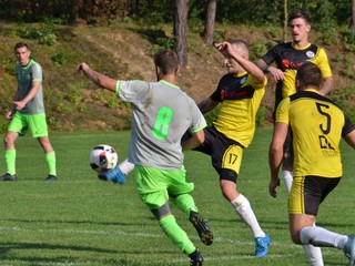 Momentka zo zápasu.